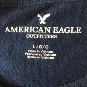 American Eagle Outfitters Shirts - American Eagle Blue T-Shirt Size L American Eagle Outfitters Shirts - American Eagle Blue T-Shirt Size L